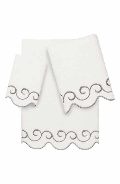 Simplicity Scallop 3-Piece Towel Set