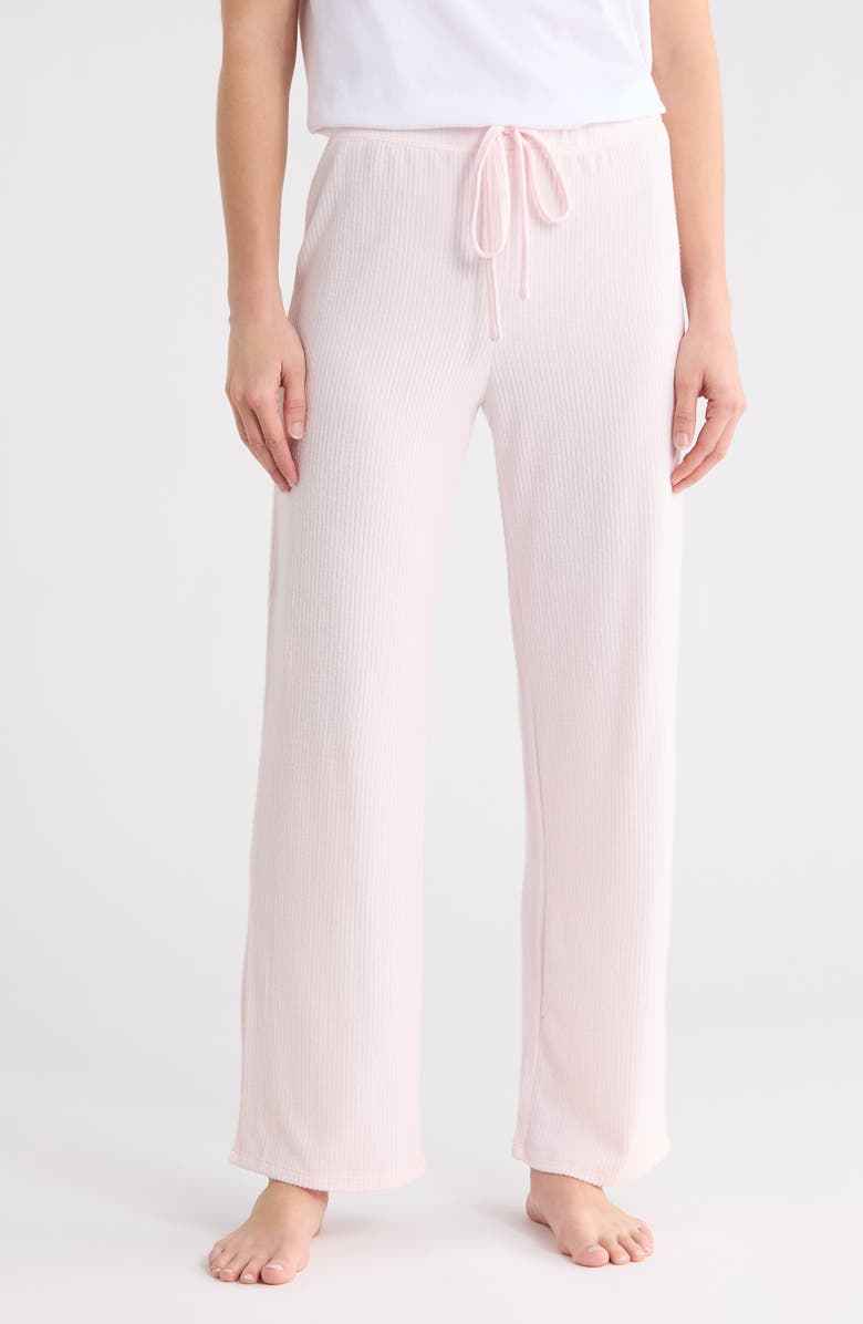 JACLYN Wide Leg Pajama Pants, Main, color, Solid Pink