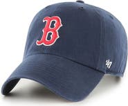 '47 Men's '47 Navy Boston Red Sox Primary Logo Clean Up Adjustable Hat