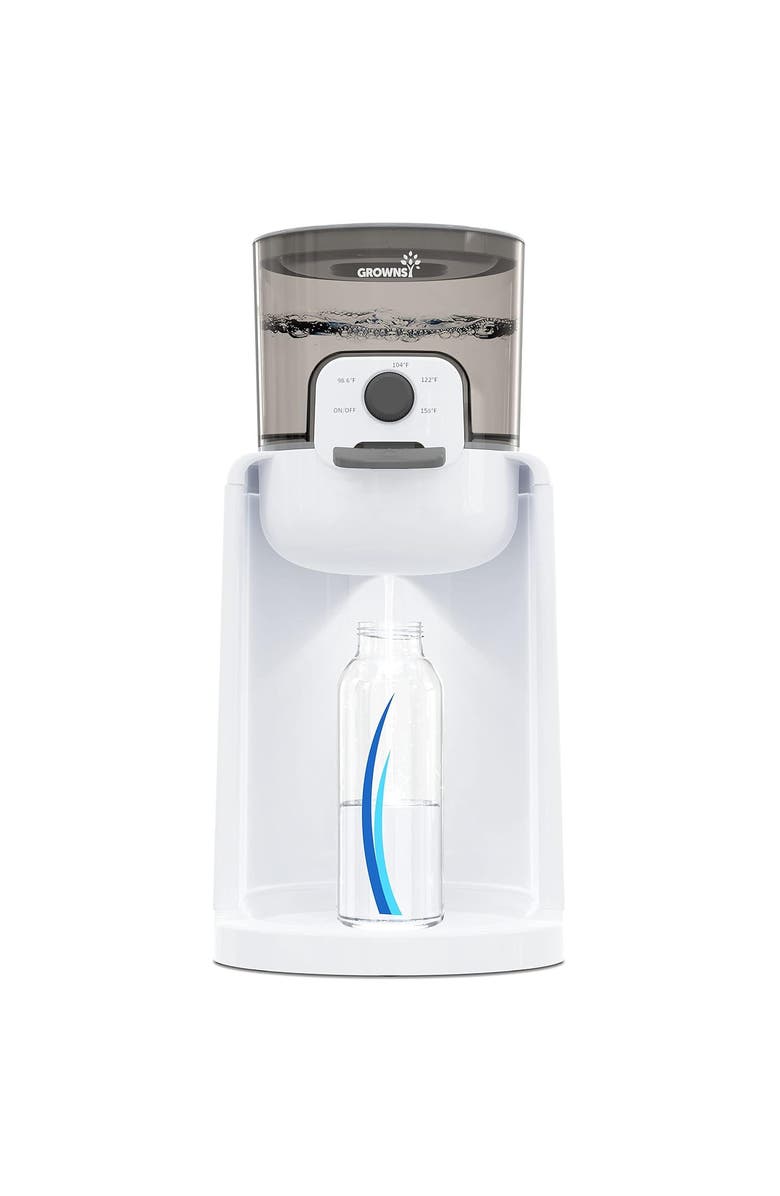GROWNSY Instant Baby Bottle Warmer, Main, color, White