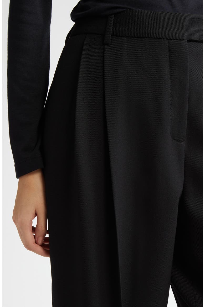 Bacall Virgin Wool Trousers, Alternate, color, BLACK