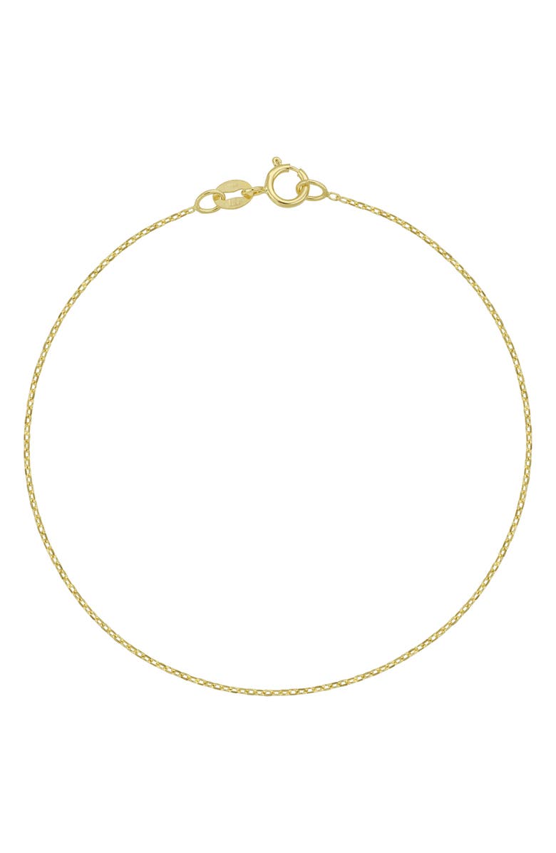 Bony Levy BLG 14K Gold Chain Bracelet, Main, color, 14K Yellow Gold