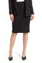 Pull-On Ponte Pencil Skirt