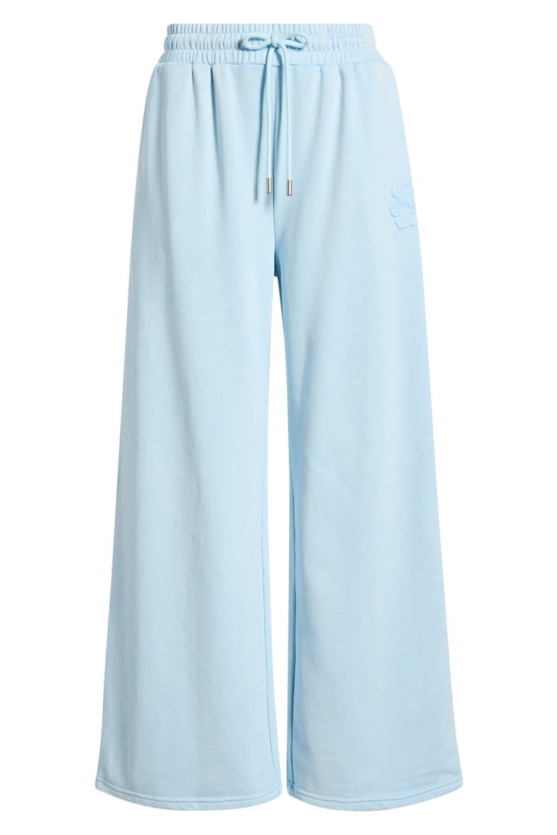 Terry Track Pants, Alternate, color, BABY BLUEBELL
