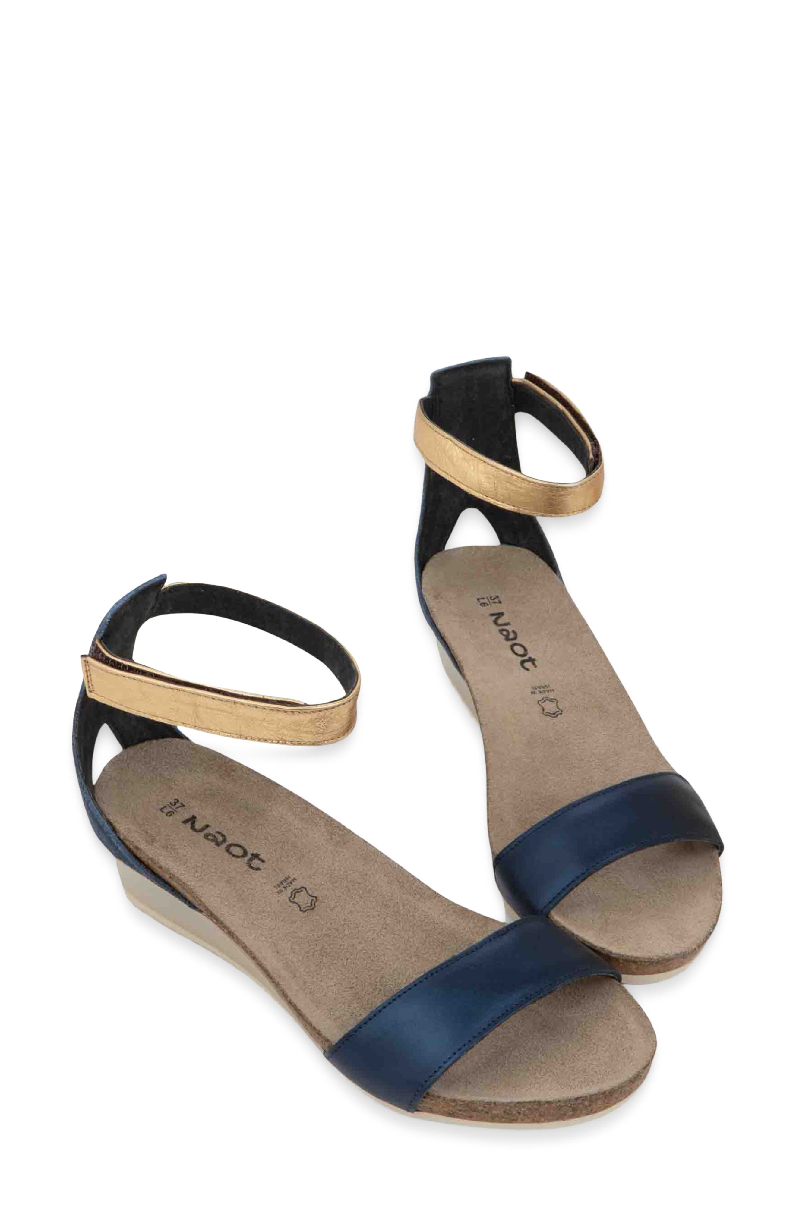 'Pixie' Sandal, Alternate, color, POLAR/ MIDNIGHT/ BRASS