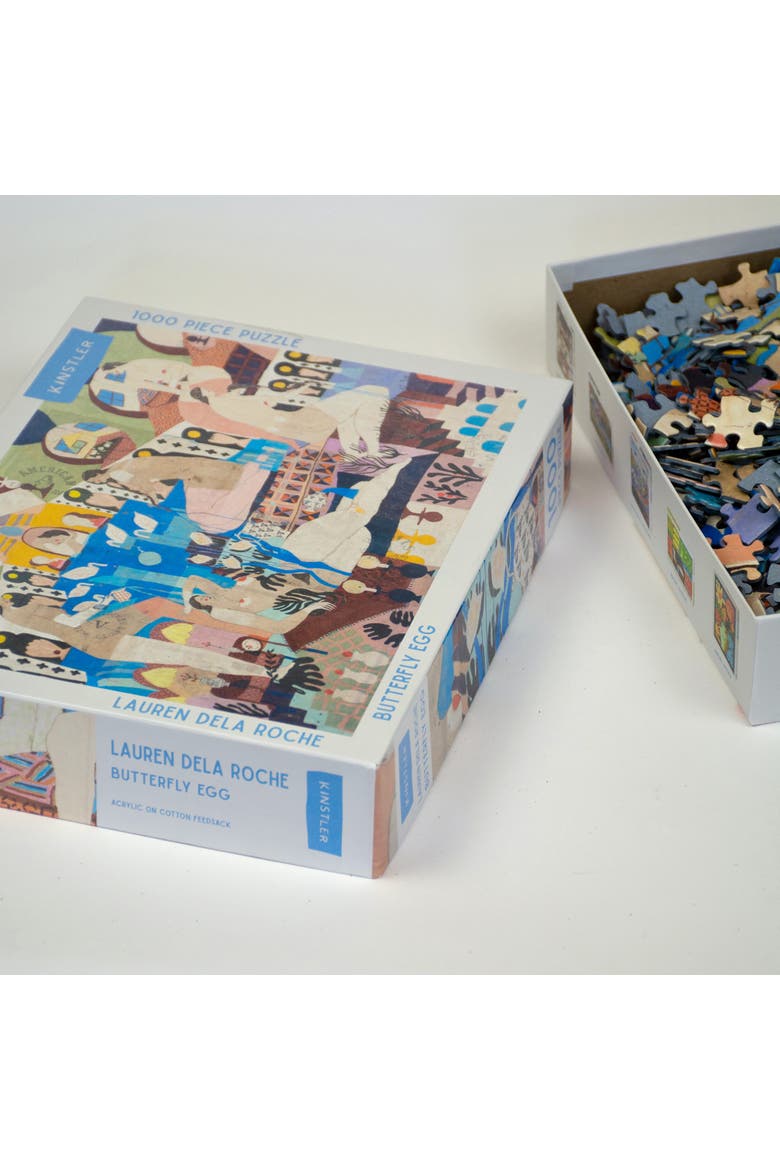 Butterfly Egg 1000 Piece Jigsaw Puzzle, Alternate, color, Multicolored