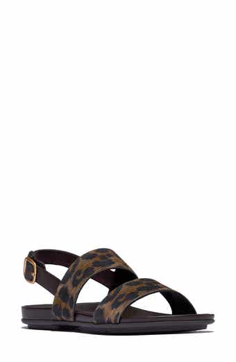 FitFlop Gracie Leopard Back Strap Sandal
