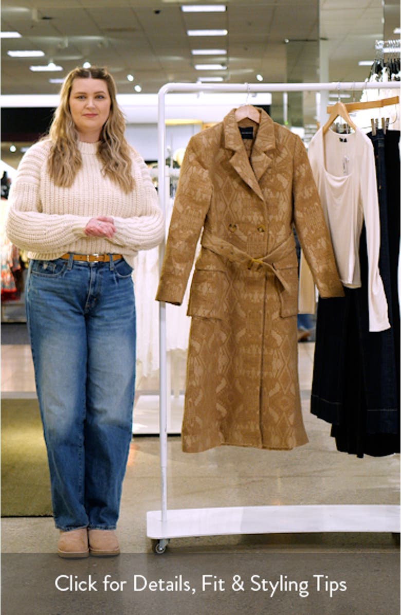 Brocade Swing Coat, sales video thumbnail