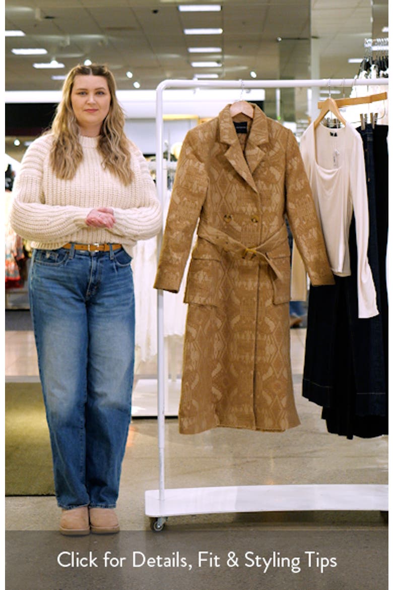 Brocade Swing Coat video
