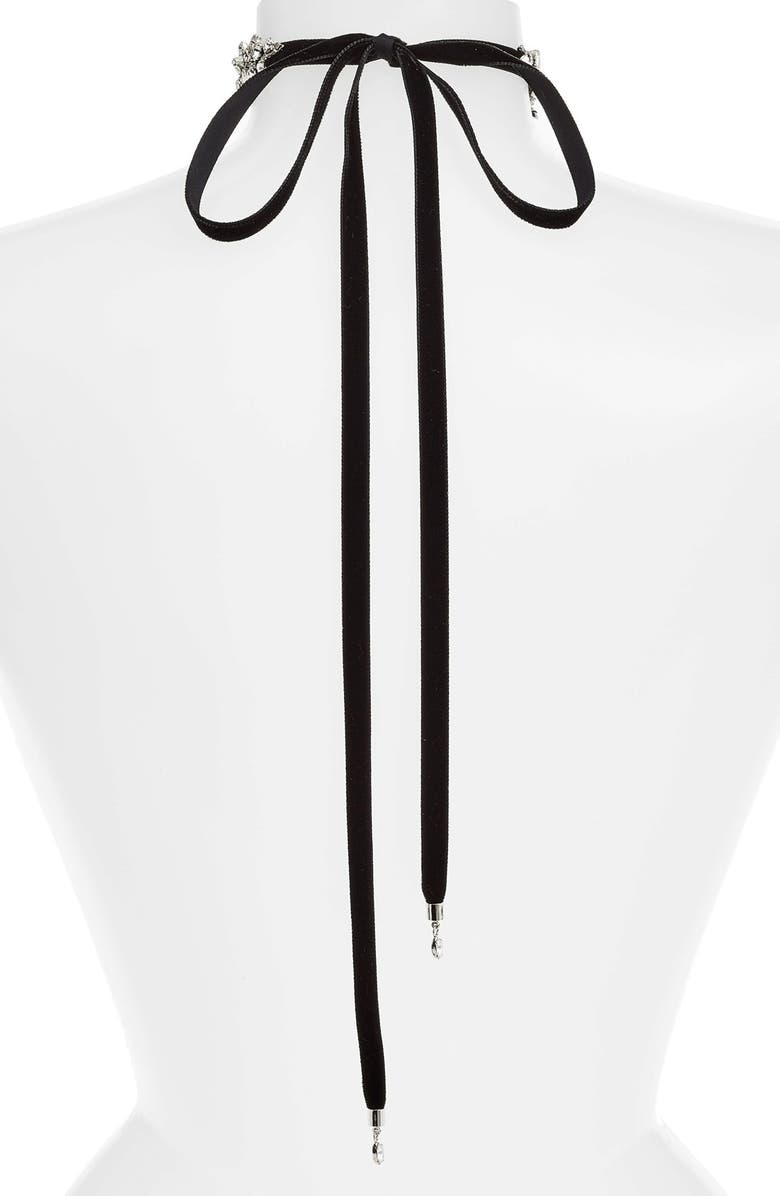 CRISTABELLE Crystal Choker Necklace, Main, color, 