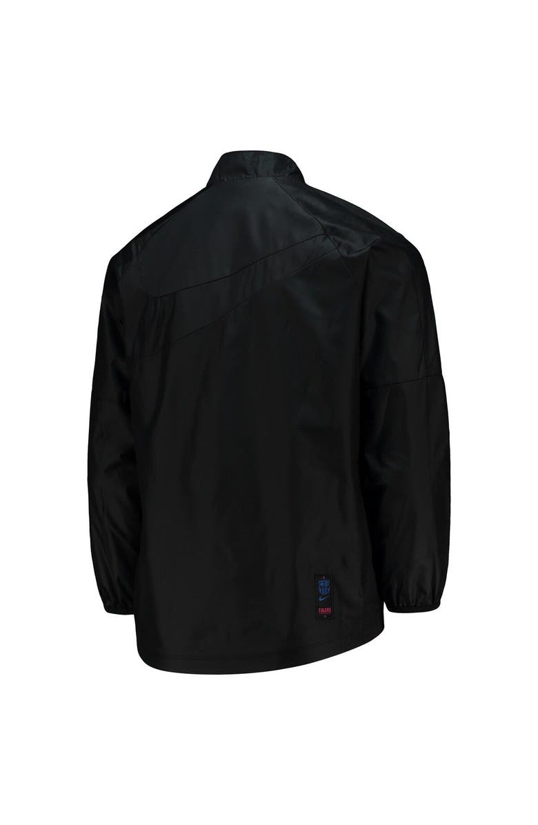 Nike Youth Nike Black Barcelona Academy Raglan Full-Zip Jacket, Alternate, color, 