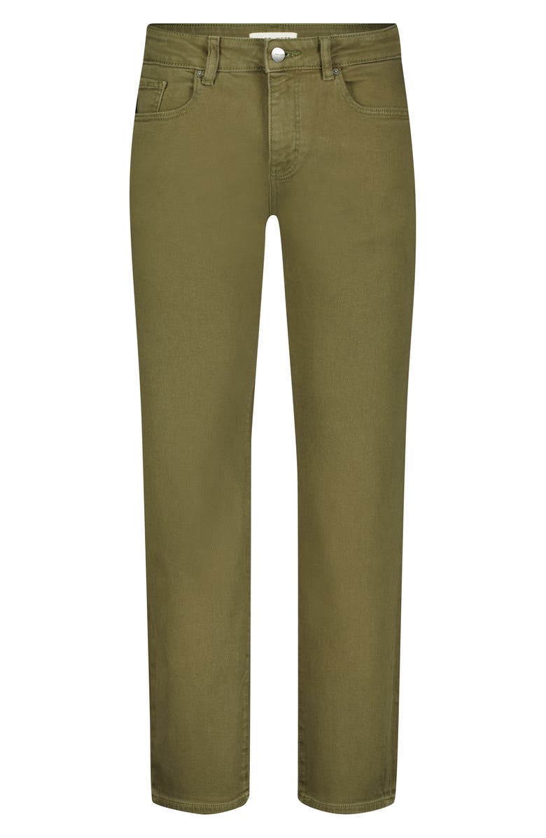 WARP+WEFT ORD Straight Fit Jeans, Alternate, color, Moss Green