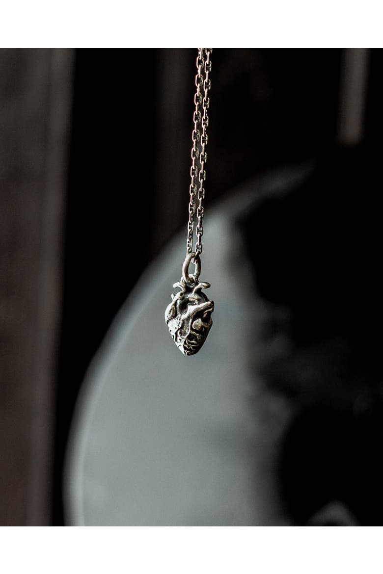 Heart Silver Necklace, Alternate, color, Sterling Silver