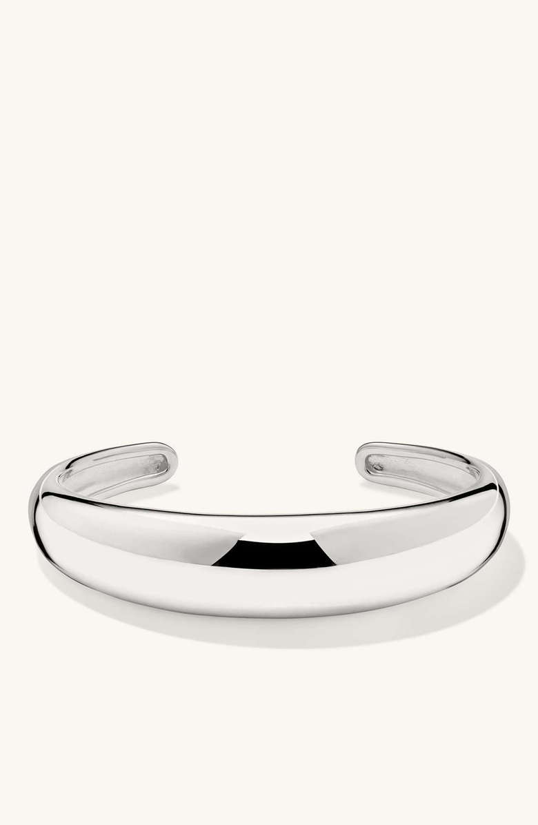 MEJURI 13mm Dôme Cuff Bracelet, Main, color,