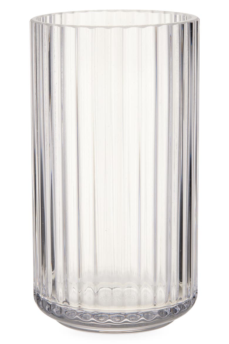 6-Inch Fluted Vase, Main, color, CLEAR