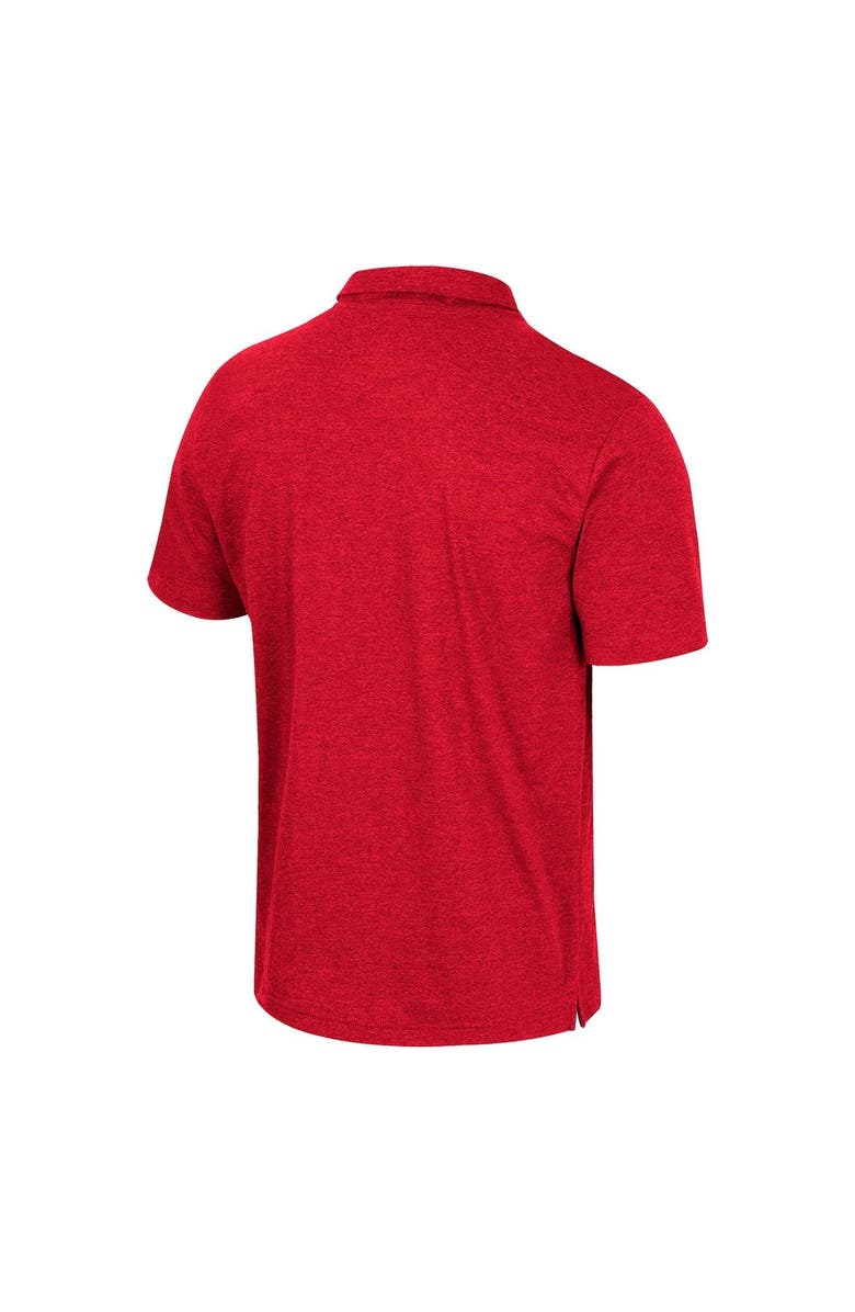COLOSSEUM Men's Colosseum Red Utah Utes No Problemo Polo, Alternate, color,