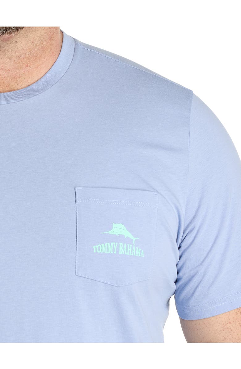 Tommy Bahama Big & Tall Shell or Highwater Pocket T-Shirt, Alternate, color, Lakewater