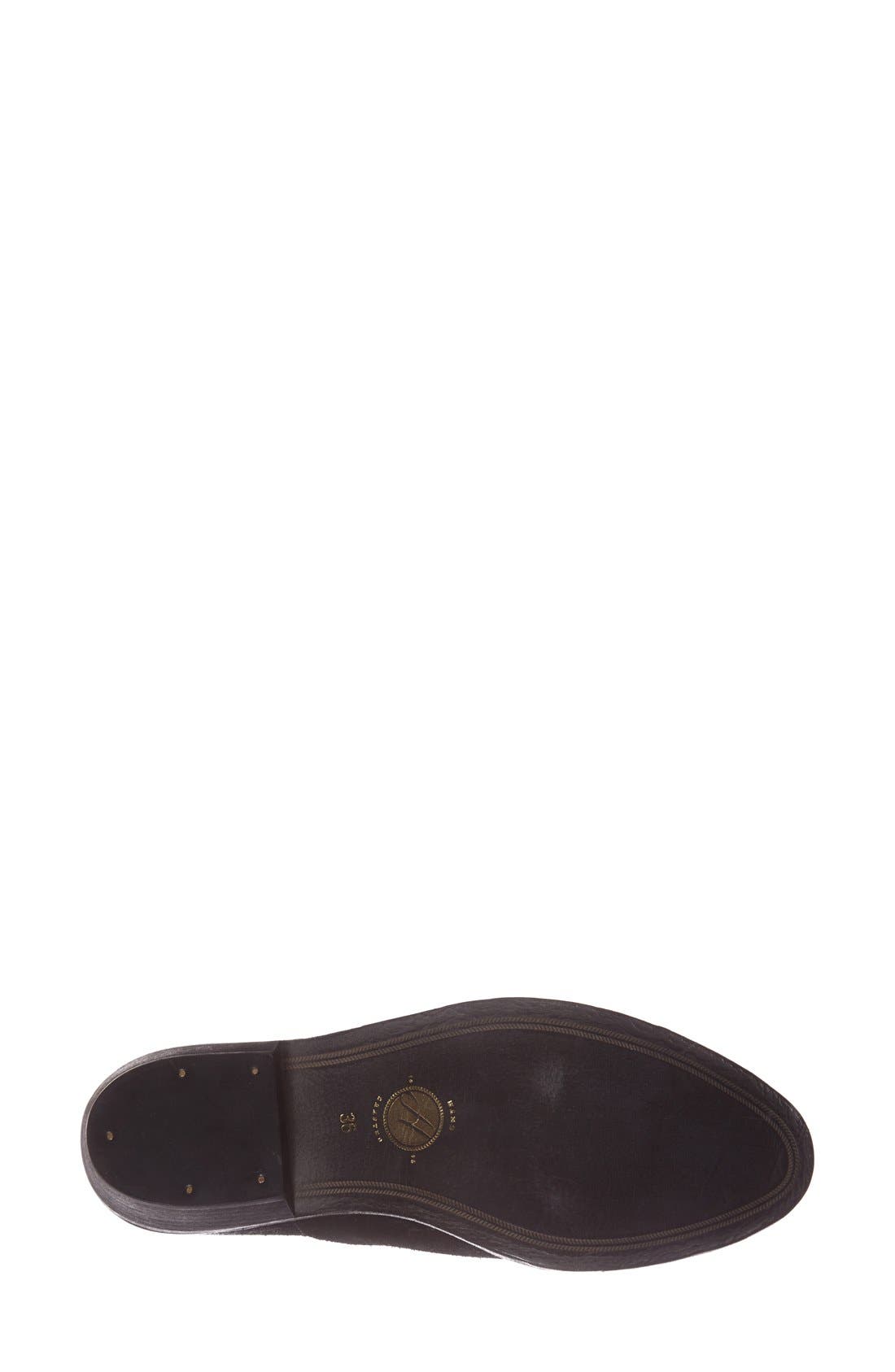 'Fop' Bootie, Alternate, color, BLACK
