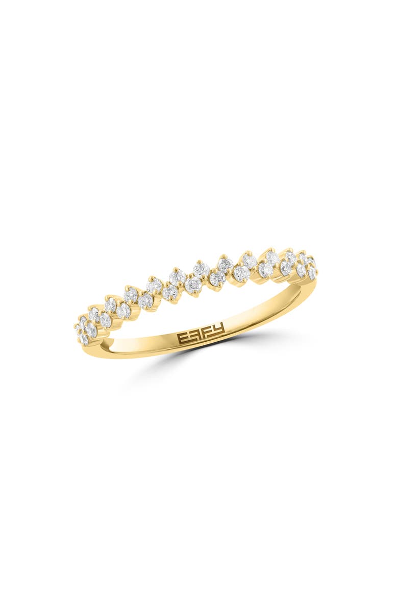 EFFY Diamond Stacking Ring, Main, color, Gold