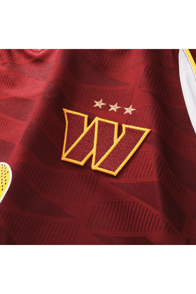Men's Fanatics Burgundy Washington Commanders Football x Football Collared Fan Top, Alternate, color, Burgundy