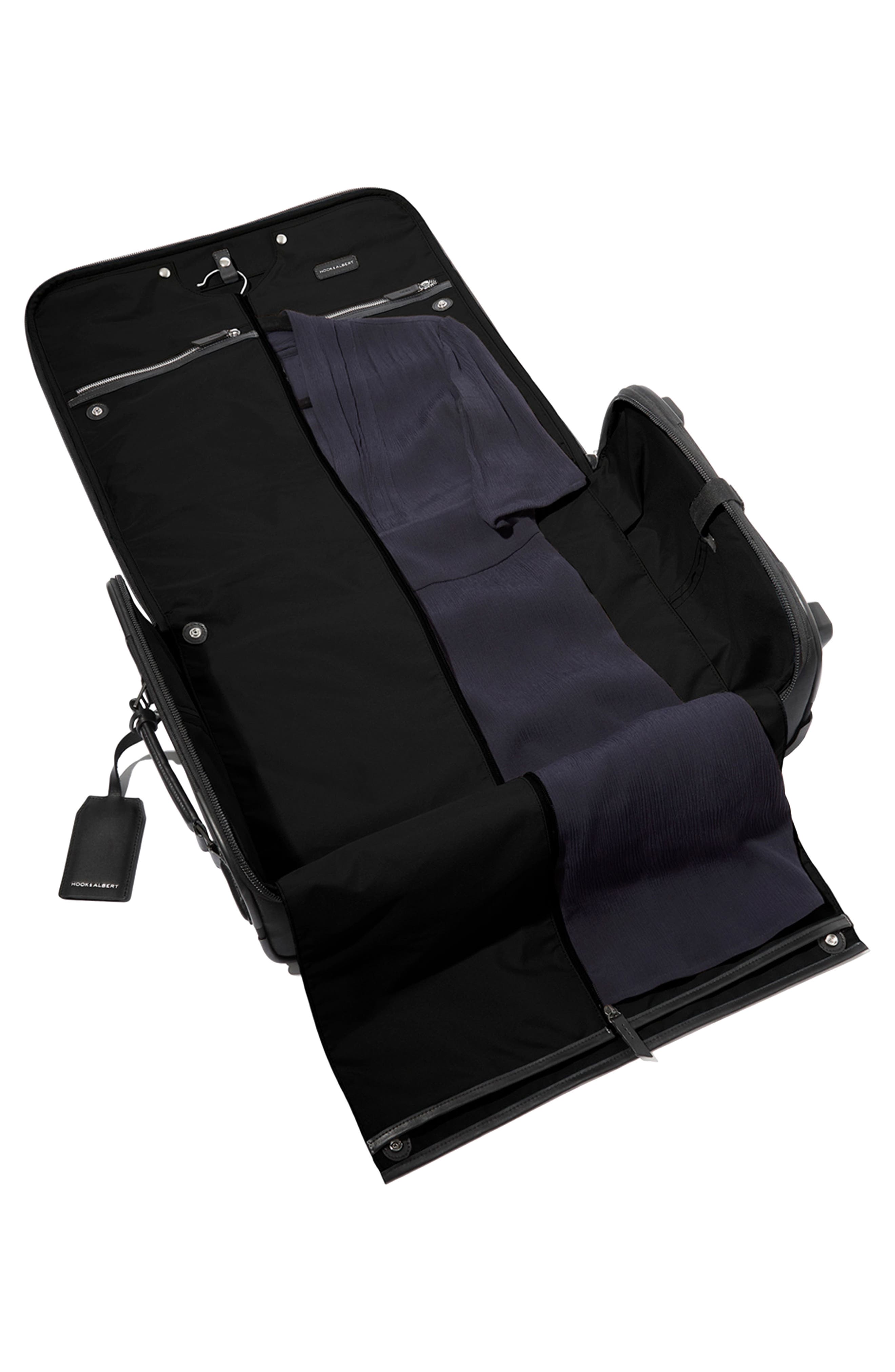 hook + ALBERT Garment Luggage Carry-On Suitcase, Alternate, color, 
