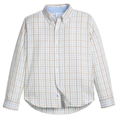 Little English Kids' Button Down Shirt In White