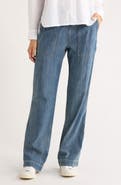 James Perse Wide Leg Denim Pants