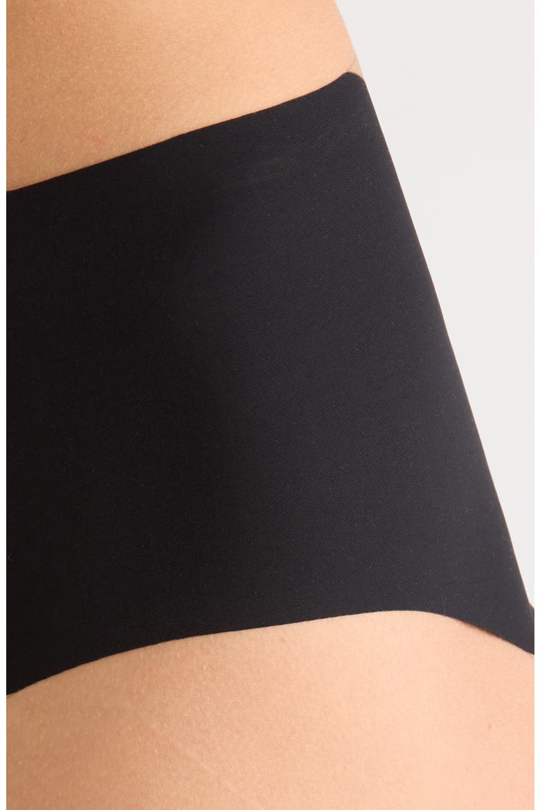 Invisible Edge Briefs, Alternate, color, BLACK