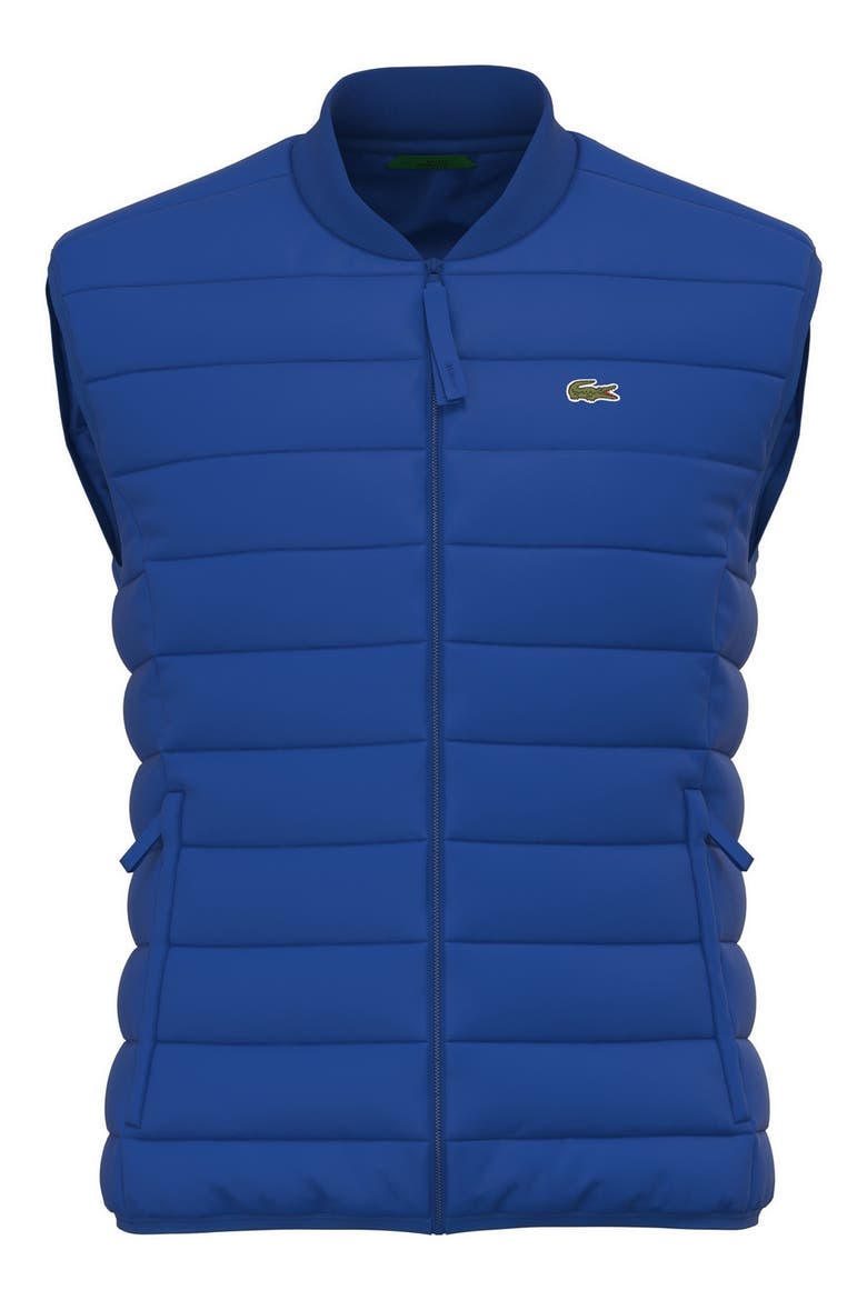 Quilted Nylon Vest, Main, color, JQ0 COBALT