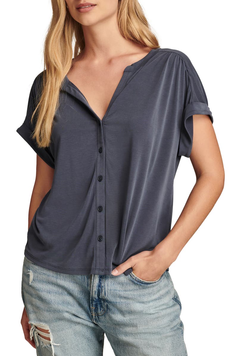 Lucky Brand Sandwash Button-Up Shirt | Nordstrom