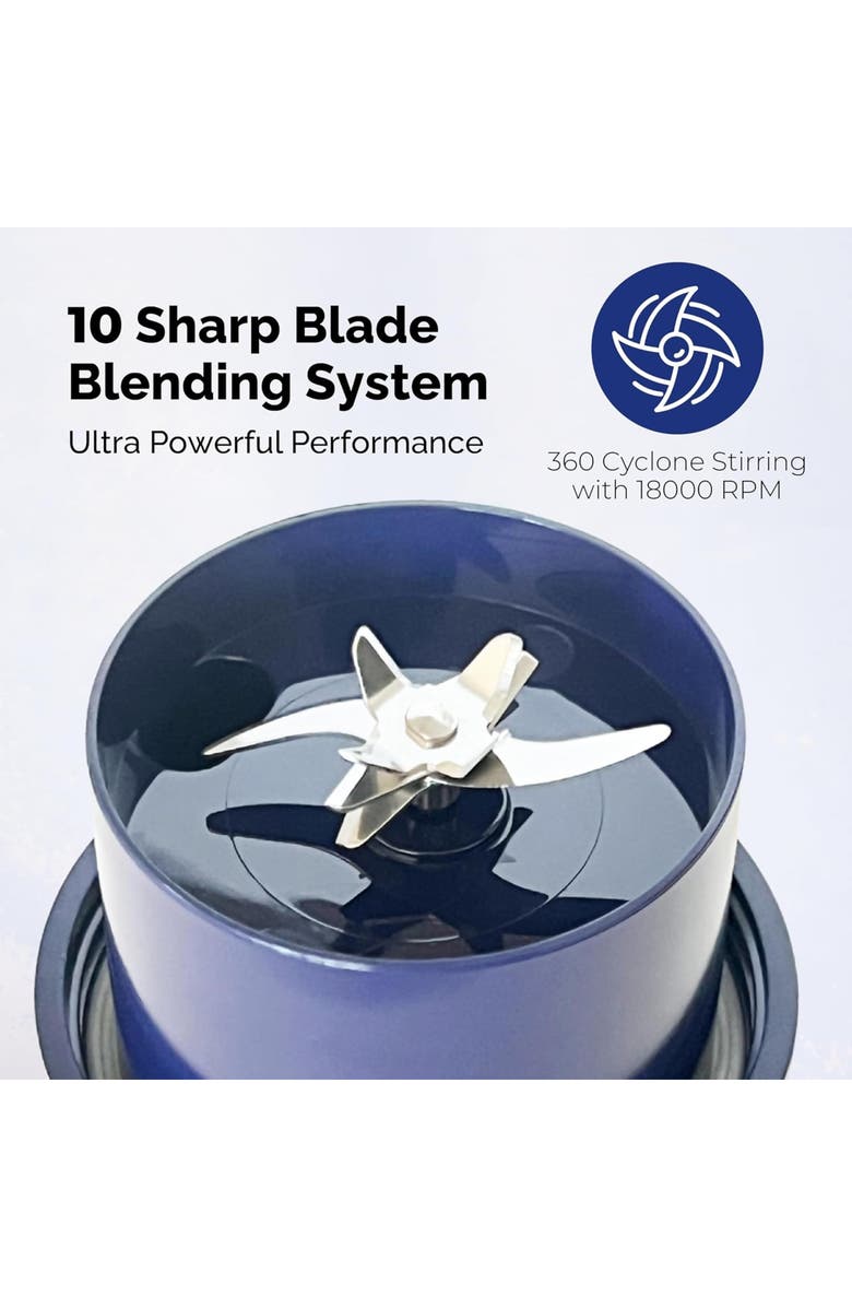 BlendQuik <sup>®</sup> Portable Blender, Alternate, color, Dark Blue
