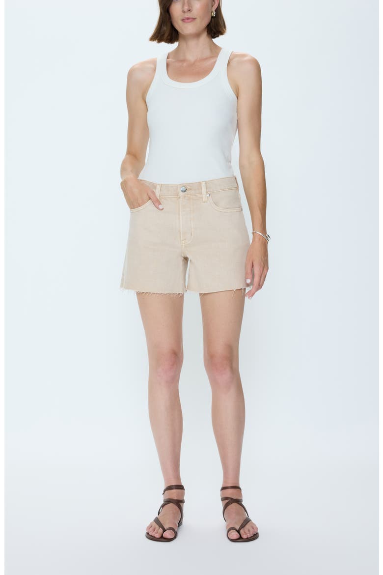 Kennedy Cutoff Denim Shorts, Alternate, color, HONEY