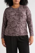 T Tahari Raglan Long Sleeve Top