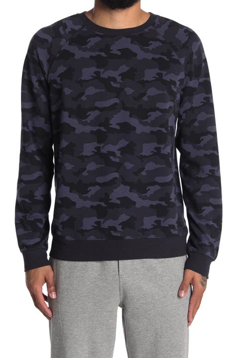 Terry Brushed Long Sleeve Sweatshirt