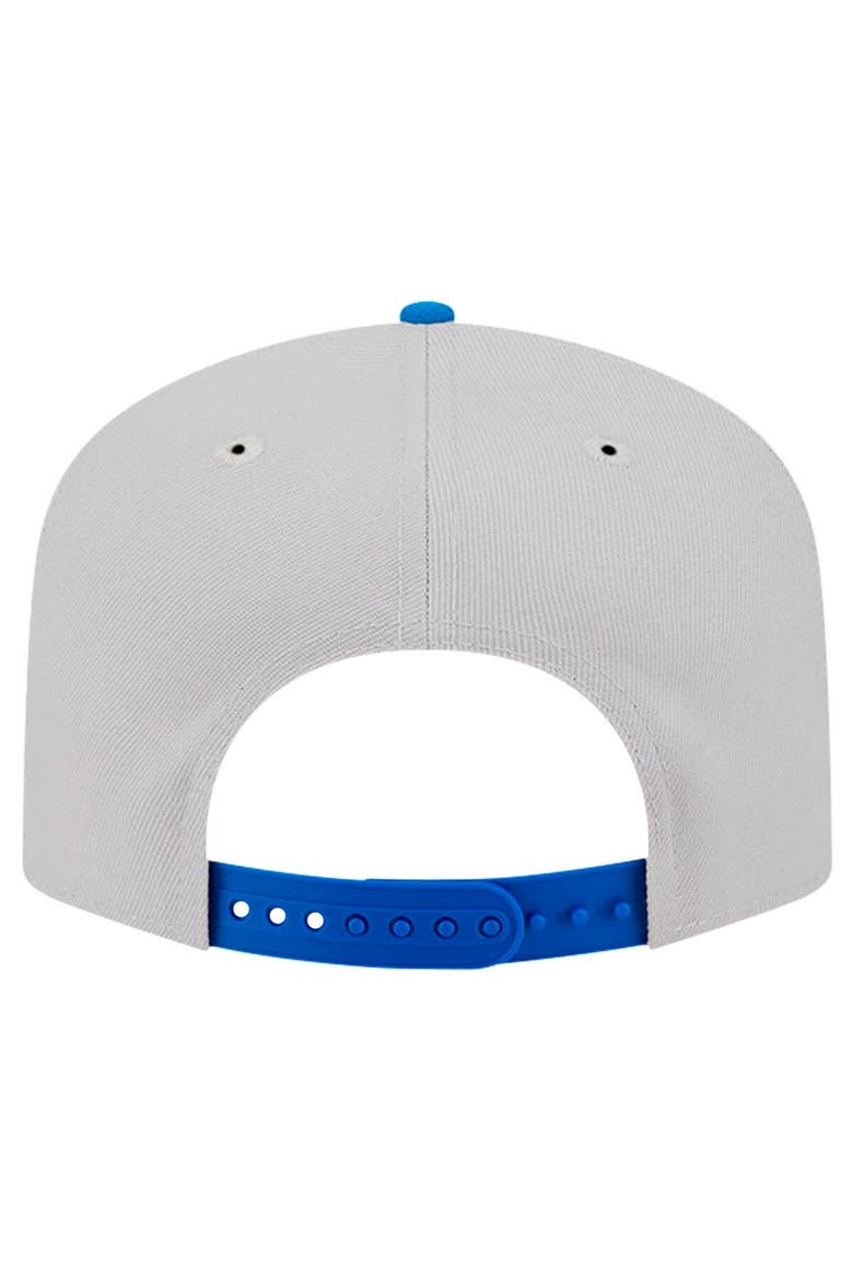 Men's New Era Stone Detroit Lions Decent 9FIFTY A-Frame Snapback Hat, Alternate, color, Stone