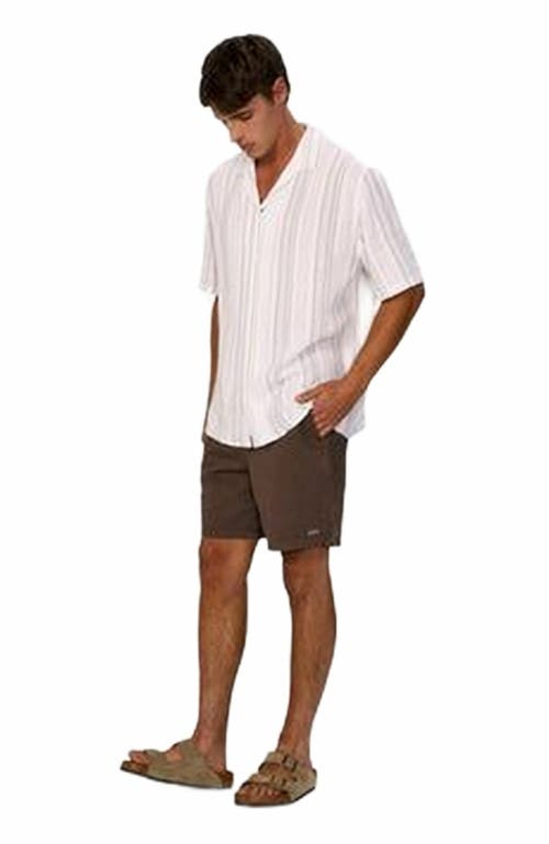 Industrie Australia The Castino Short Sleeve Shirt In White