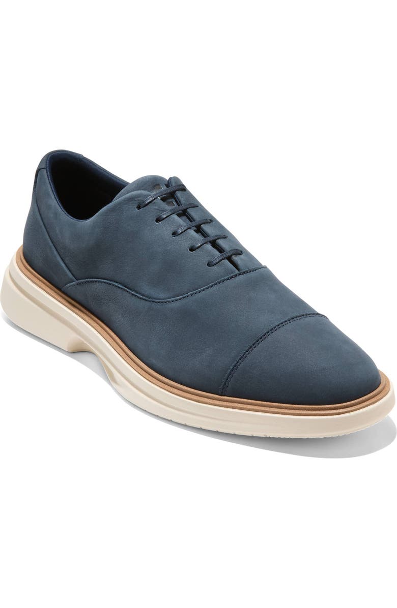 Cole Haan OG Cityspectre Cap Toe Oxford, Main, color, Navy Blazer/ Natural