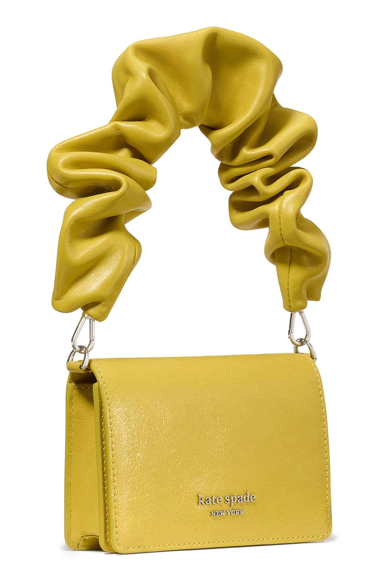 Kate Spade New York Natasha Crinkle Leather Wallet On A Chain, Alternate, color, 