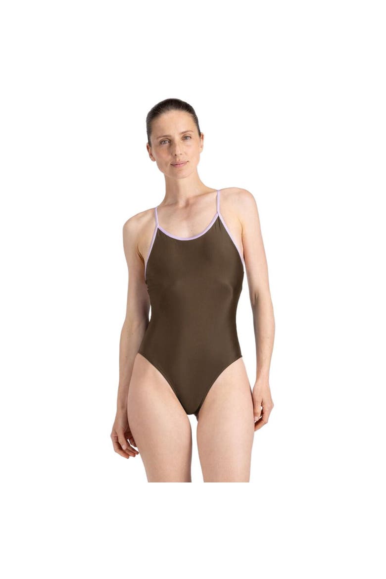 Liberty Racerback Performance Swimsuit - Women's, Main, color, Coffee/Lilac