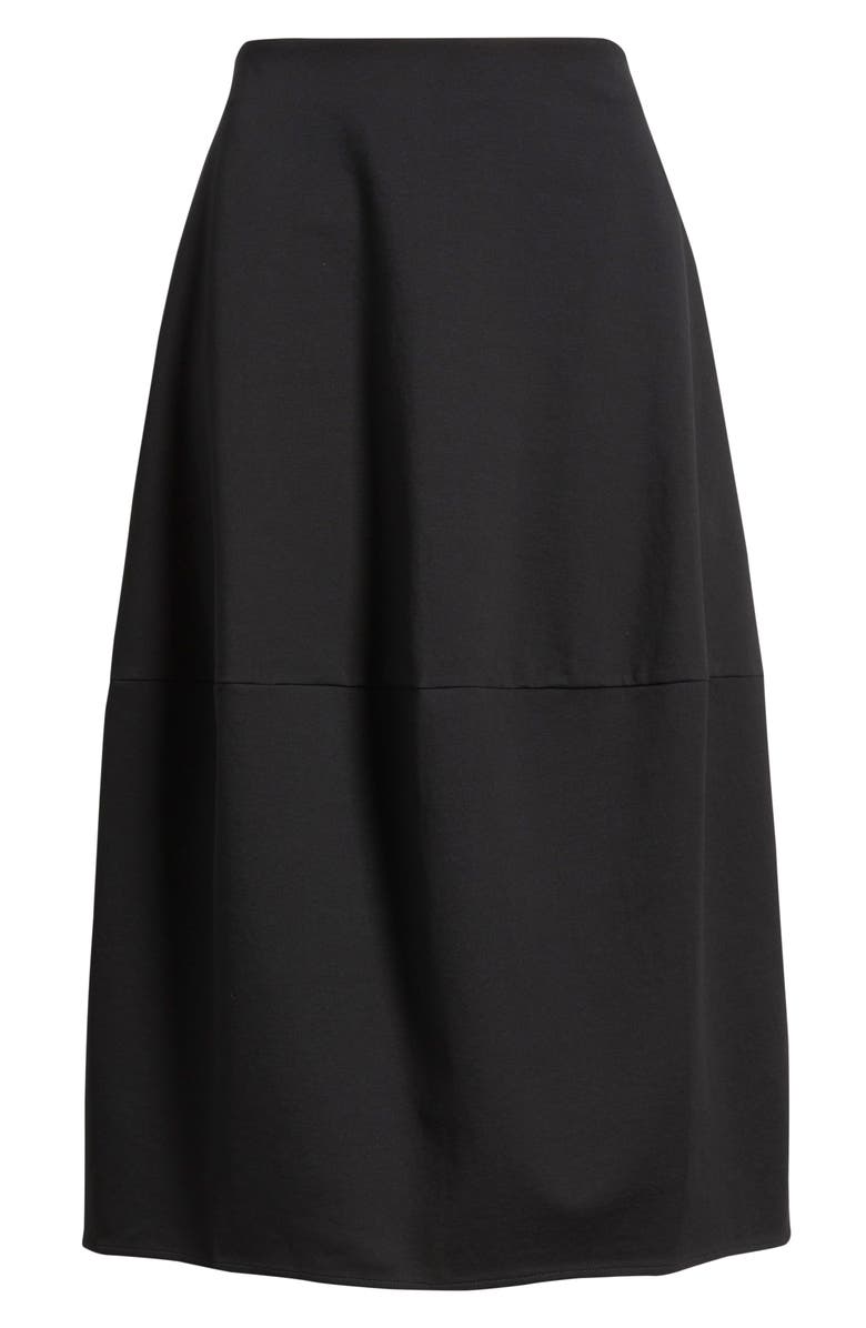 COS Kalle Midi Skirt, Alternate, color, Black Dark