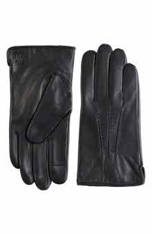 Cashmere Lined Tech Leather Gloves