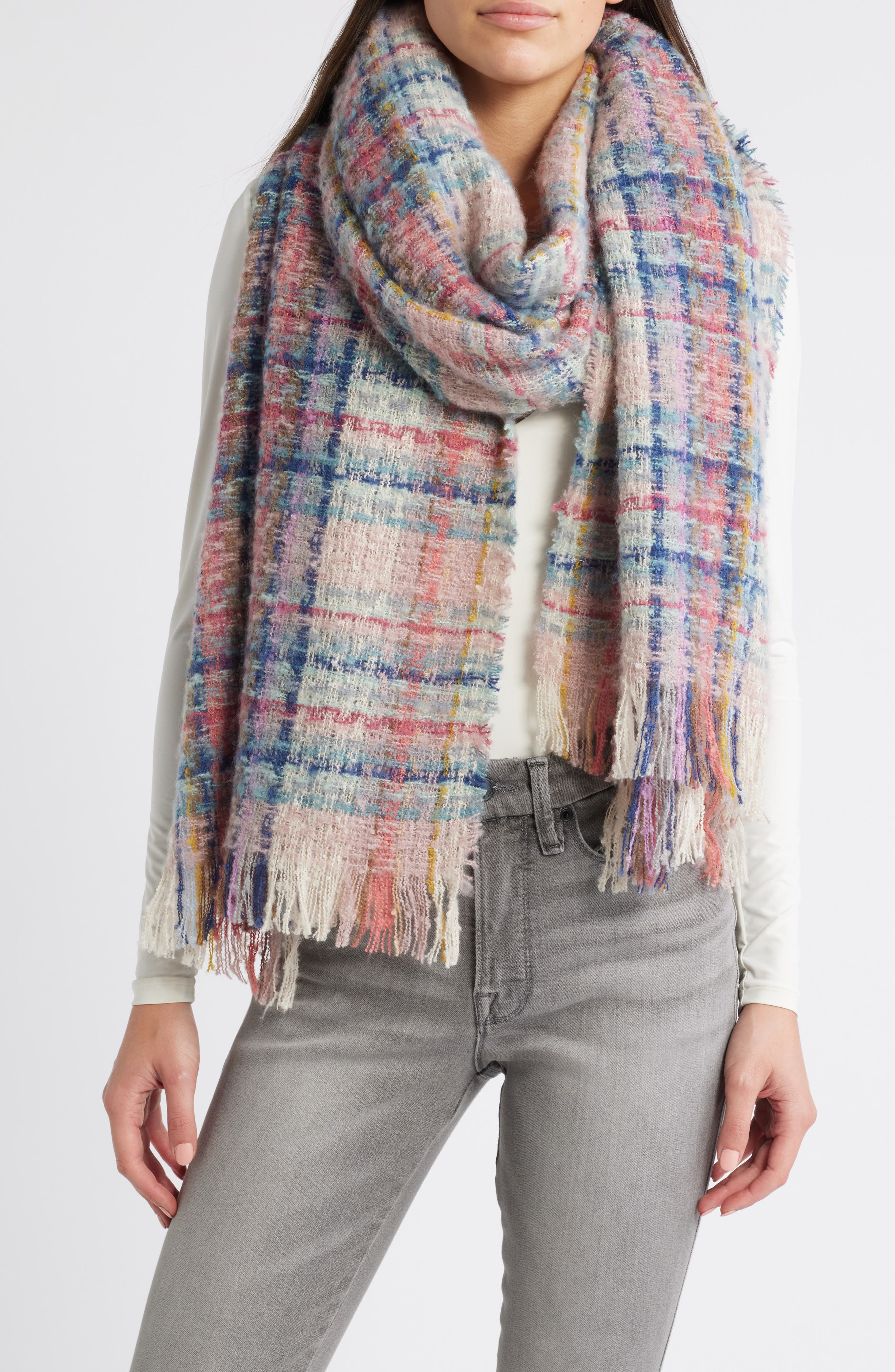 Treasure & Bond Fringe Blanket Scarf