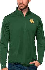 ANTIGUA Men's Antigua Green Baylor Bears Tribute Quarter-Zip Top