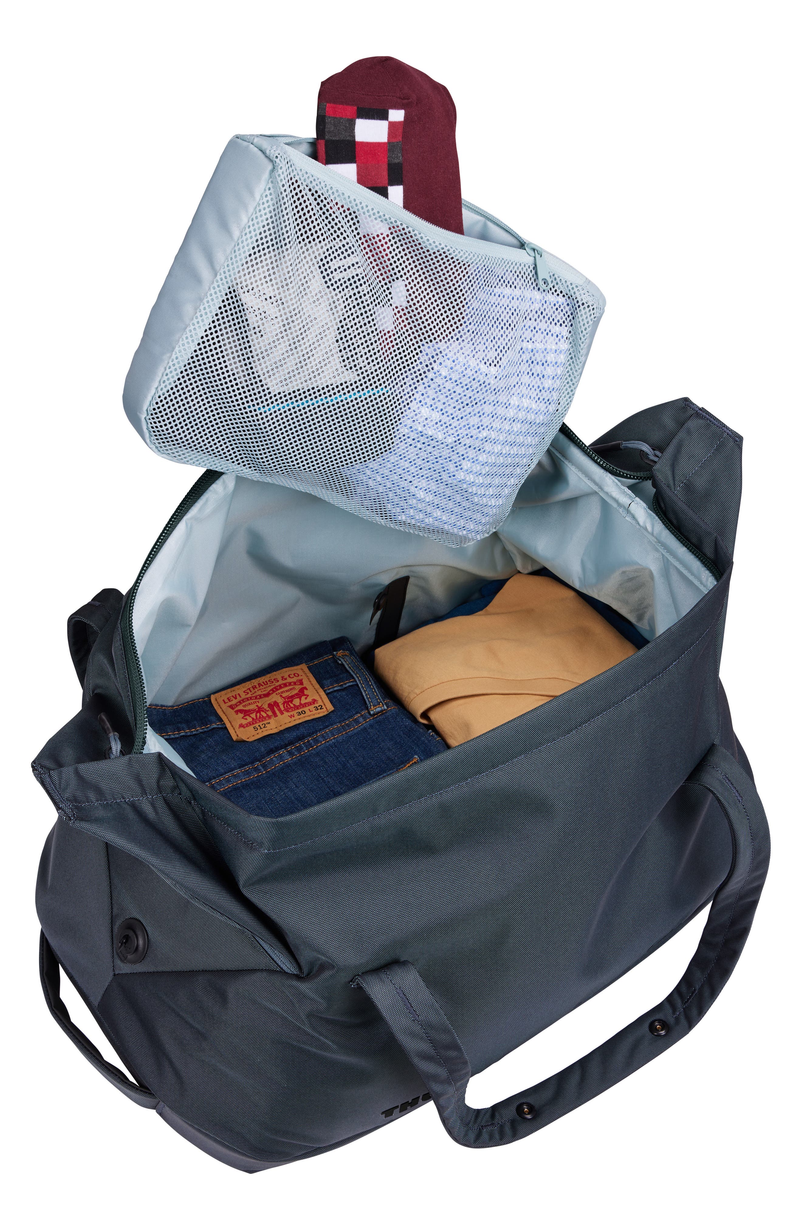 Thule Subterra 2 Water Resistant Duffel Bag, Alternate, color, Dark Slate