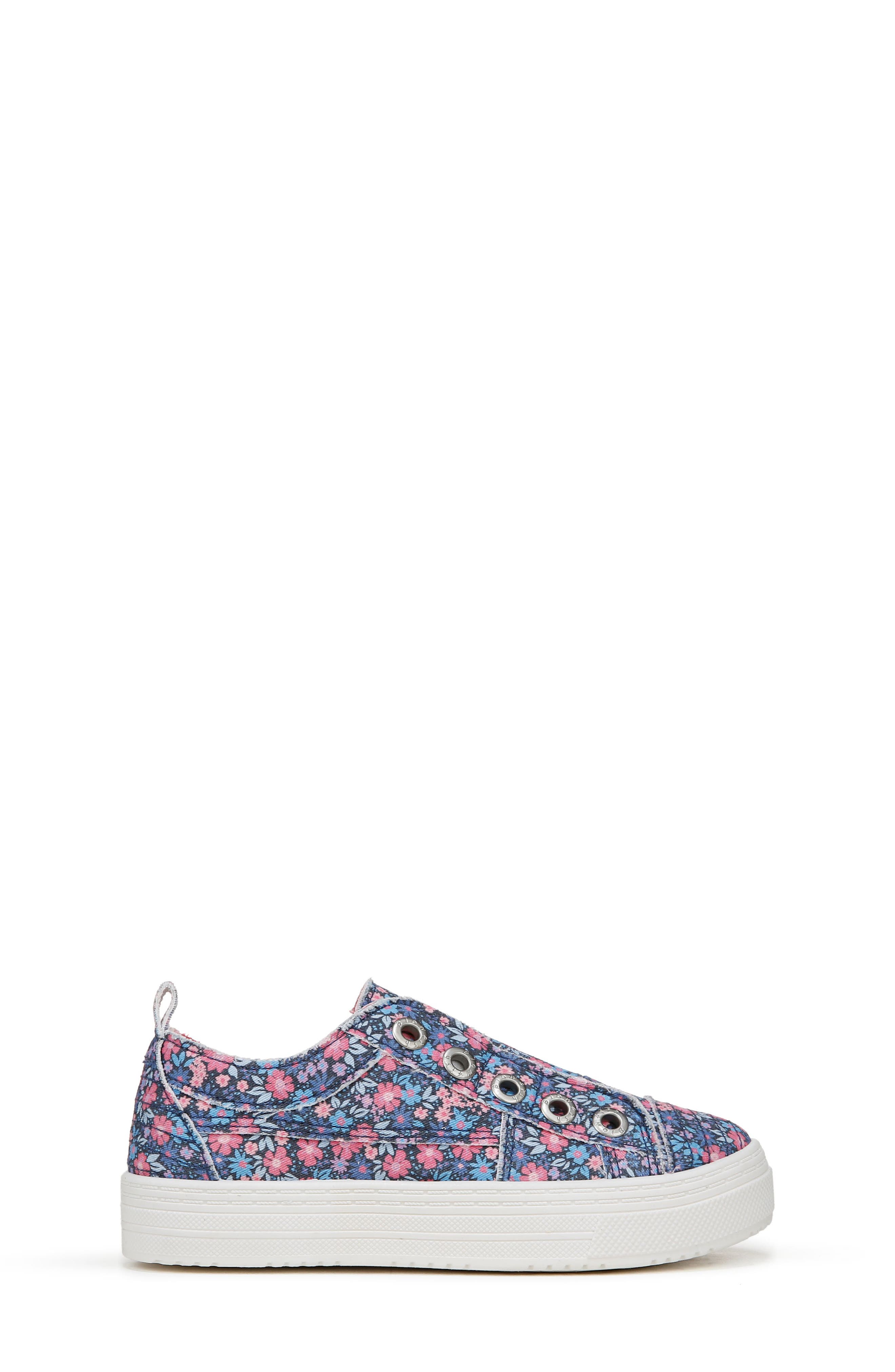 Blowfish Malibu Kids' Super Play Slip-On Sneaker, Alternate, color, Indigo Pink
