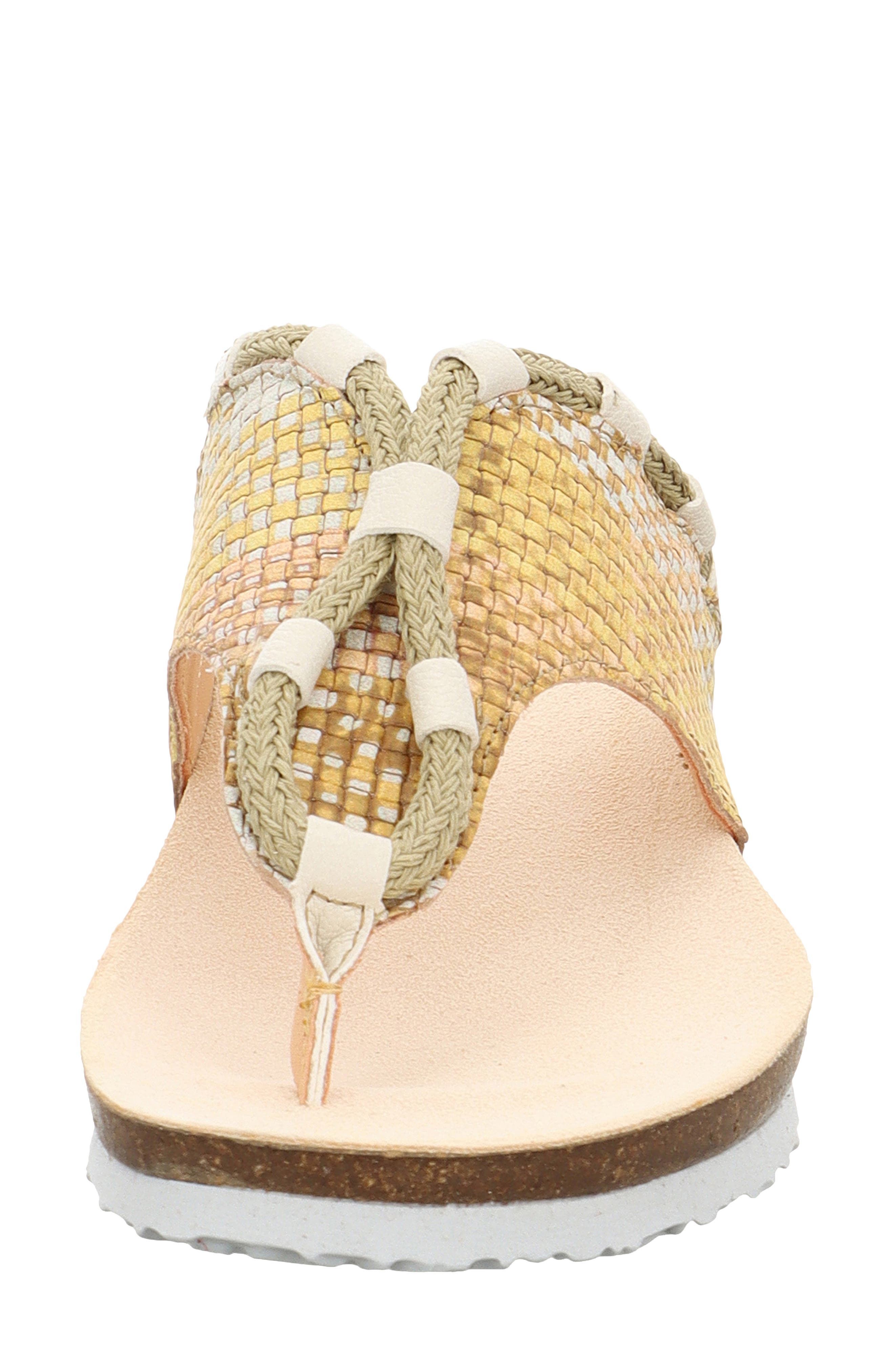 Think! Julia Rope Flip Flop, Alternate, color, Sand Combo