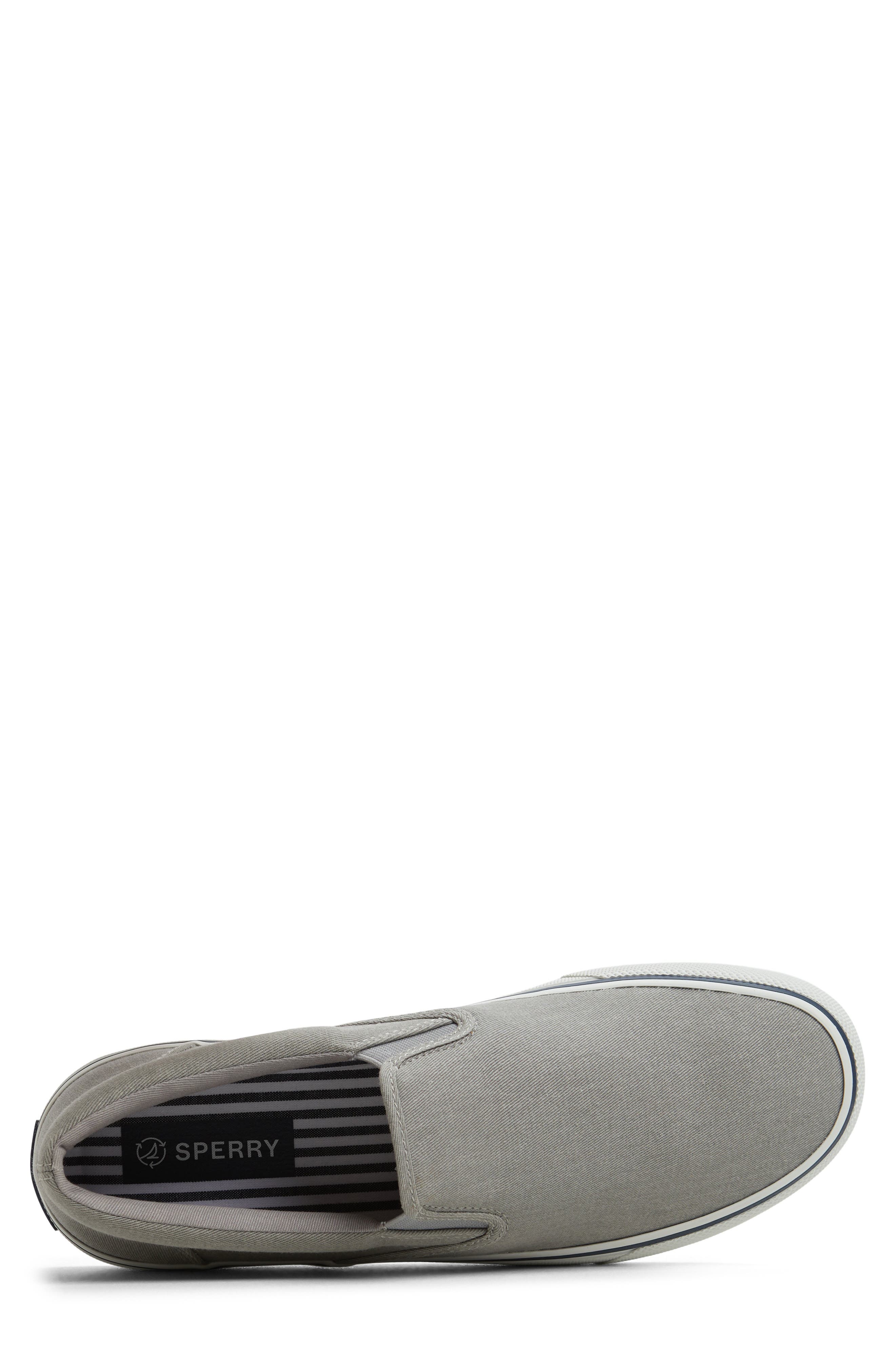 Sperry Striper II Slip-On Sneaker, Alternate, color, Grey