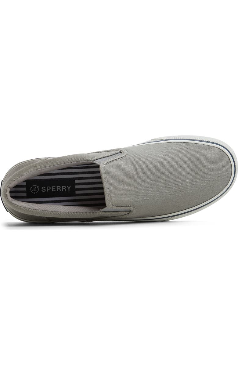 Sperry Striper II Slip-On Sneaker, Alternate, color, Grey