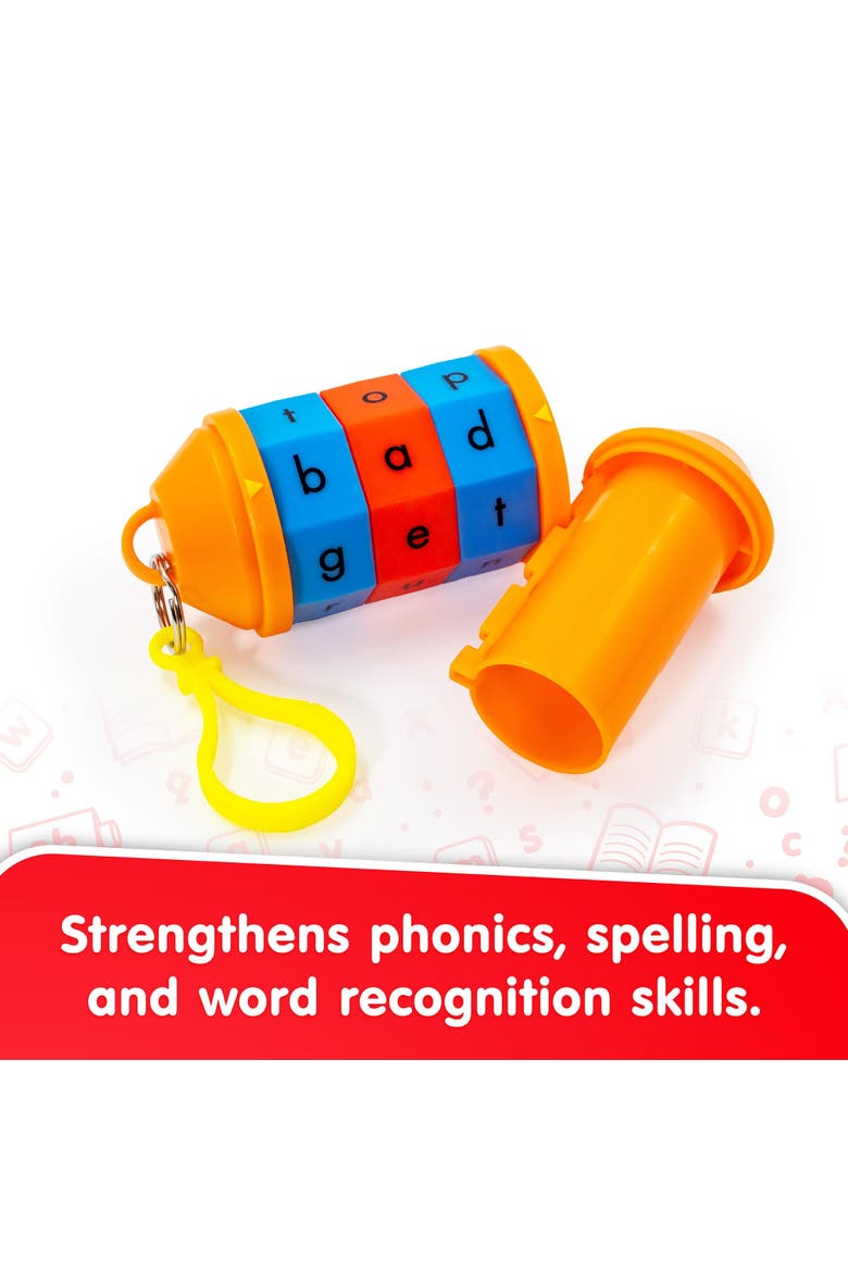 Spidget Word Tumbler, Alternate, color, Multicolored