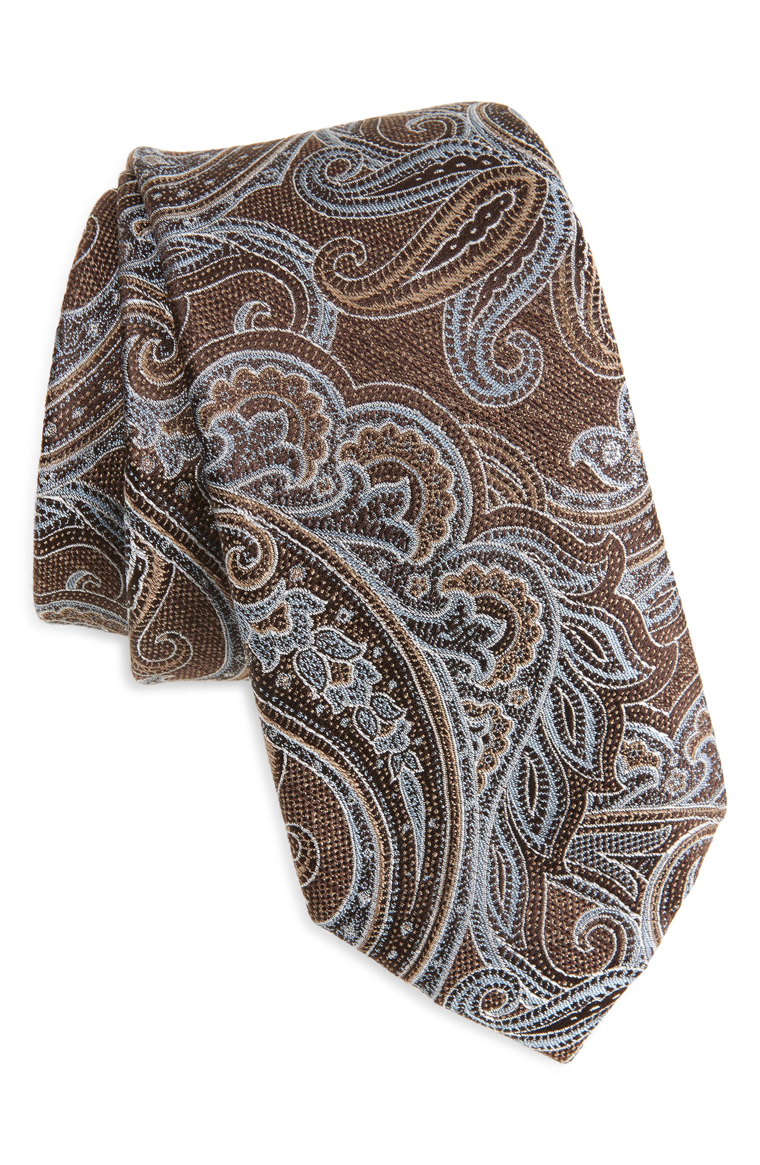 Nordstrom Tilden Paisley Jacquard Silk Tie